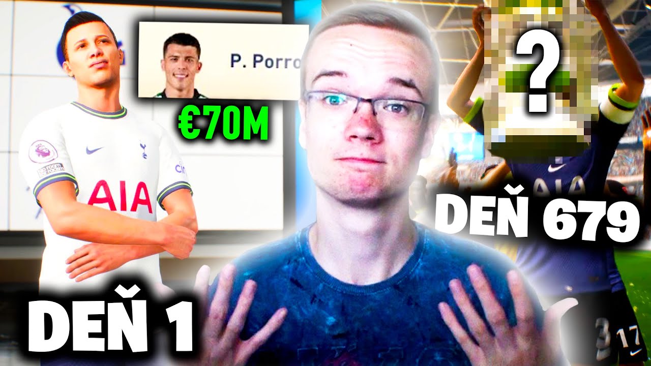 Trénujem TOTTENHAM kým VYHRÁM TROFEJ! 🏆