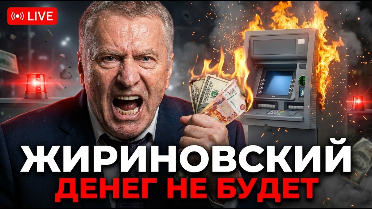 🔴 ЗАВТРА ВАШИ ДЕНЬГИ СГОРЯТ! Жириновский: «Снимайте всё со счетов!»