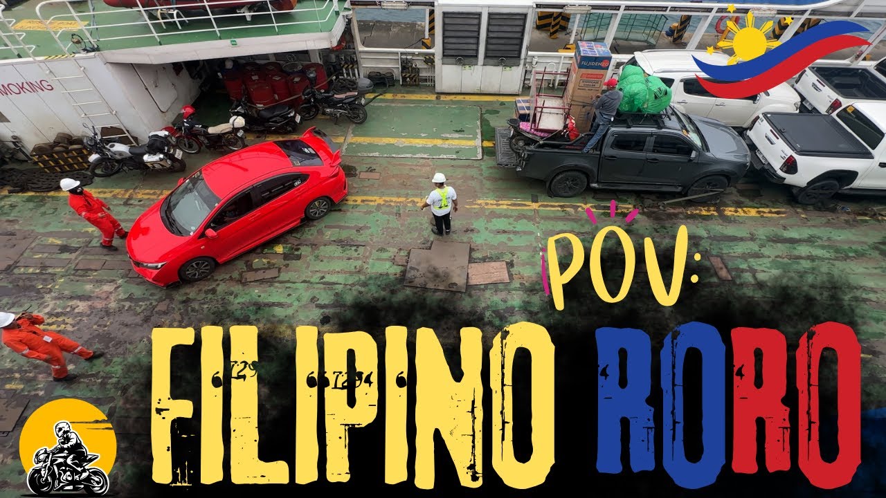 POV Motorcycle Trip with RORO Travel: Batangas Port to Calapan Ferry | Motorbike Adventure Pilipinas