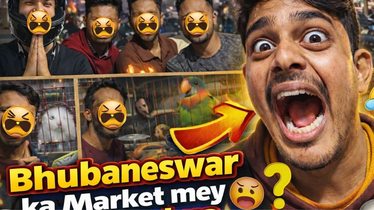 Kya Hua Market Main 🤔|| Bhubaneswar