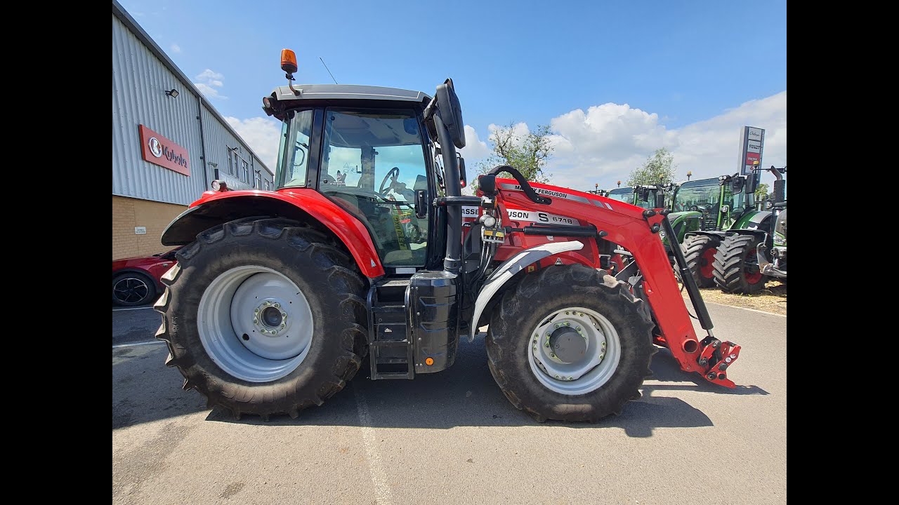 Used Massey Ferguson 6718S Tractor (2020) For Sale - Walkaround Video