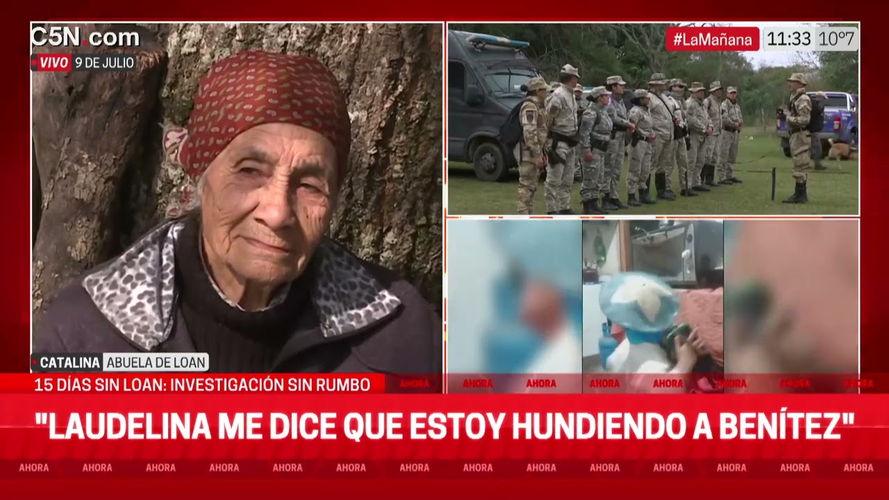 CONTINÚA la INVESTIGACIÓN en el CASO LOAN: MANO a MANO con la ABUELA del MENOR