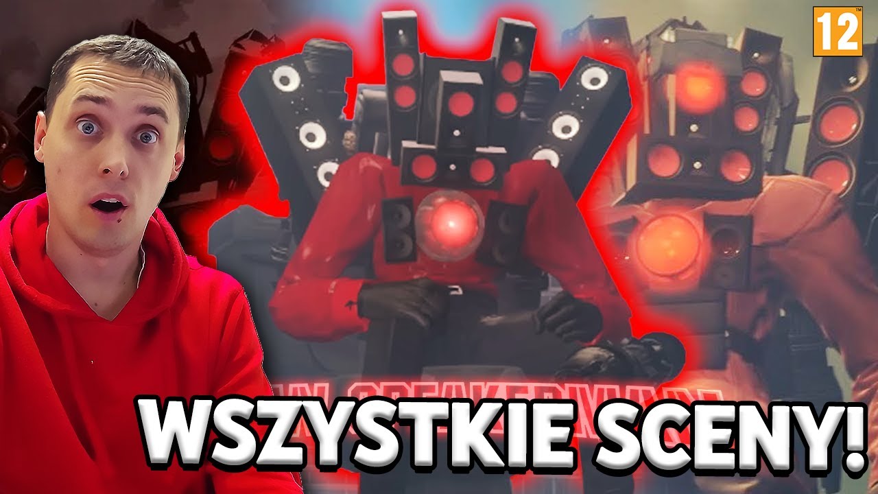Ulepszony Tytan Głośnik już niedługo! Obejrzałem wszystkie sceny z Głośnikiem w Skibidi Toilet