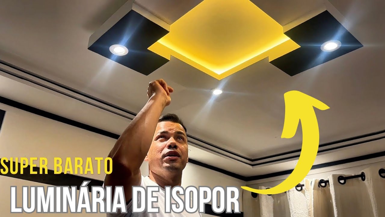 Arte com Isopor: Criando Sua Própria Luminária