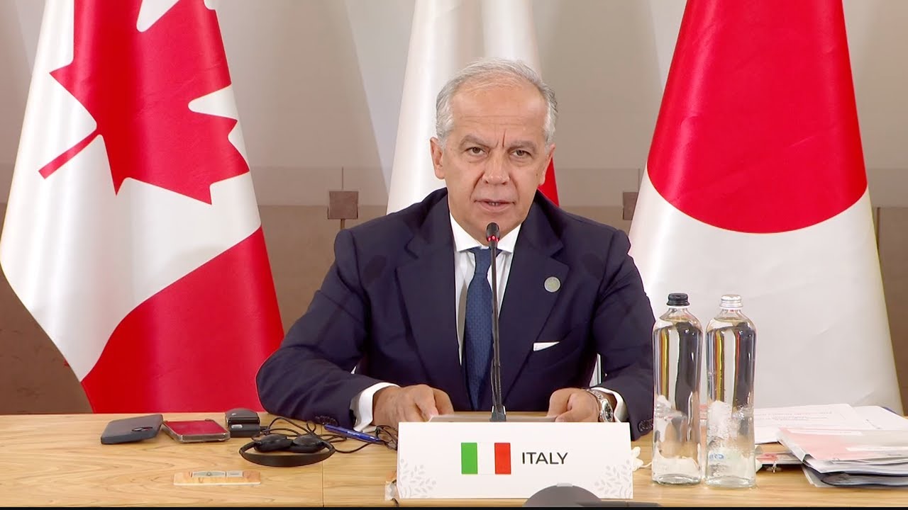Discorso del Ministro Piantedosi che apre i lavori del G7-Ministri dell’interno a Mirabella Eclano