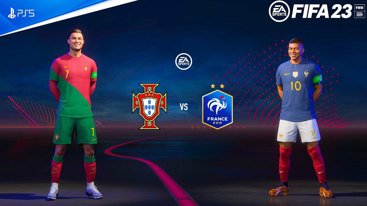 FIFA 23 - Portugal Vs France - International Friendly | Ft. Mbappe Ronaldo | PS5™ [4K60] Next Gen