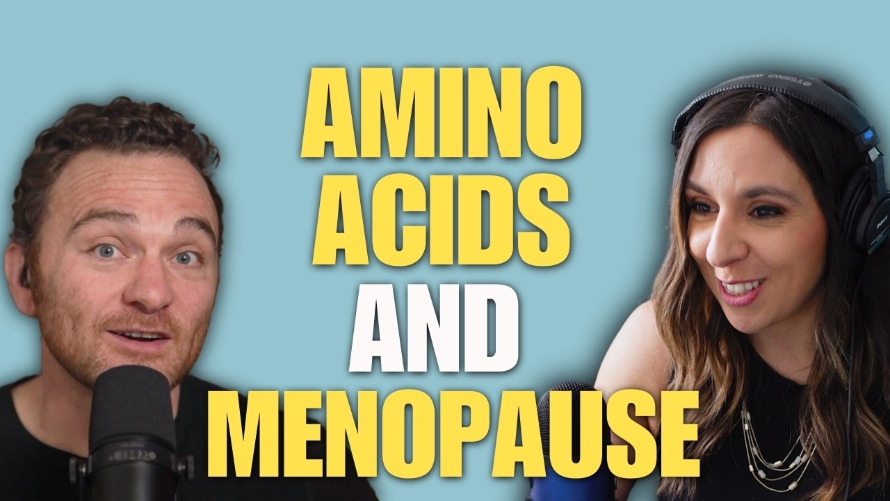 Amino Acids to Combat Brain Fog, Mood Swings, and Muscle Loss in Menopause | MMP Ep. 171