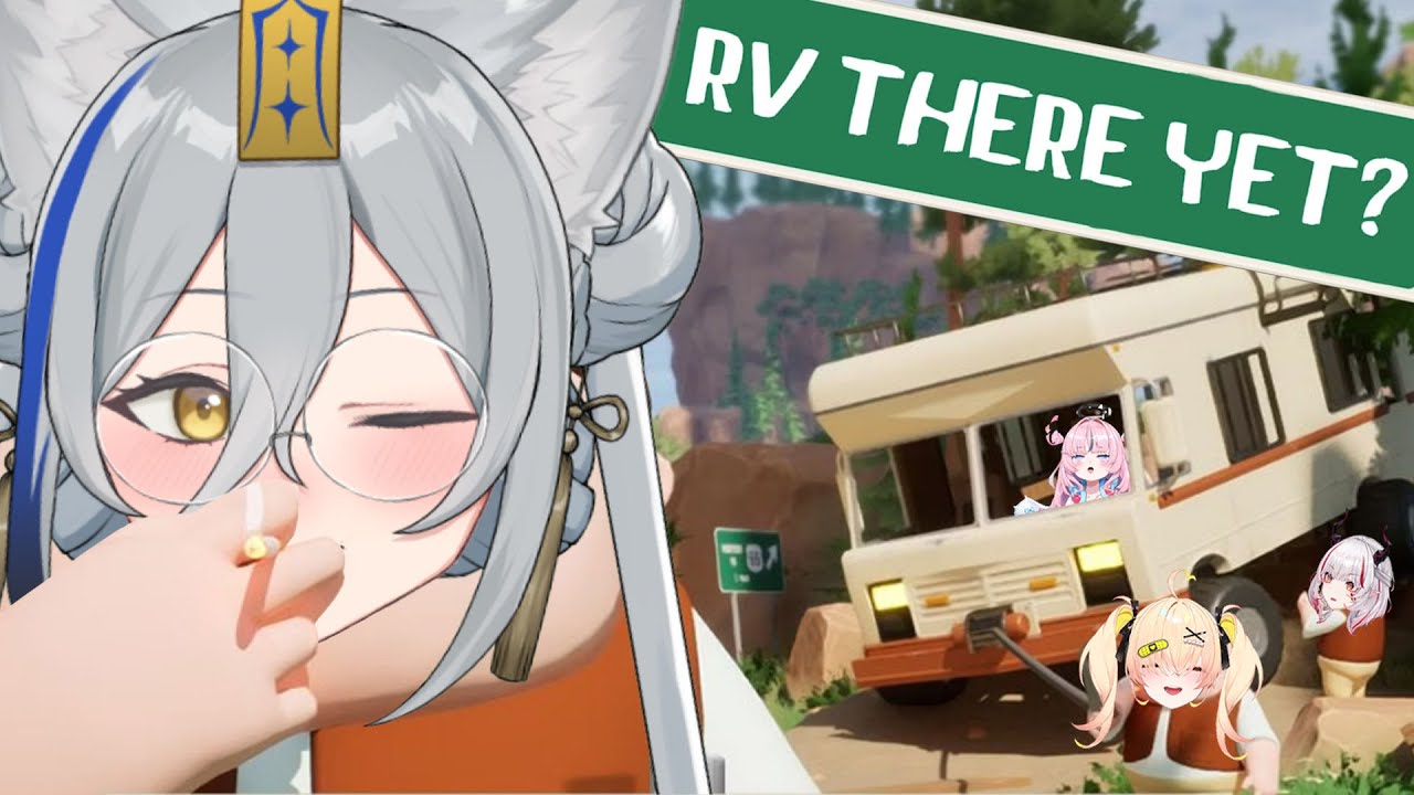 【RV There Yet?】すけべな女で協力帰宅（帰るまでが遠足です）【狼ノ宮ヒナギク／駄天使るぅね／杏都める／デストロイヤー・Ｒ・ロイロ】