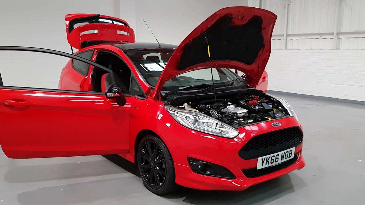 2016 Ford Fiesta 1.0 ST-line Red edition 140bhp