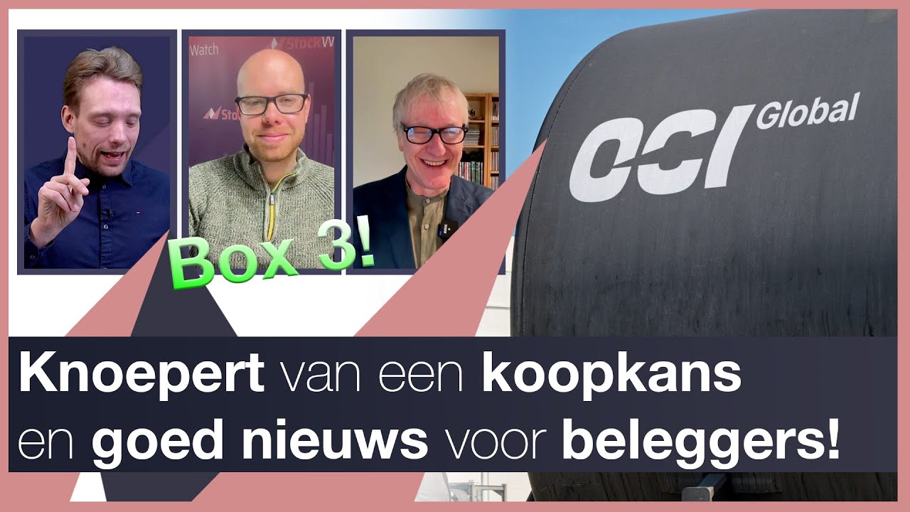 Knoepert van een kans en goed nieuws voor beleggers!