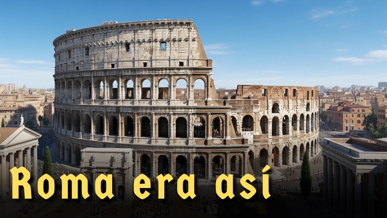 Roma Antiga: La Capital del Imperio Más Grande (Reconstrucción con IA)