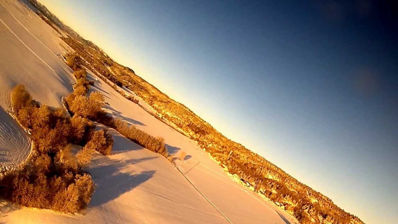 Skywalker winter flying in Skien, Norway