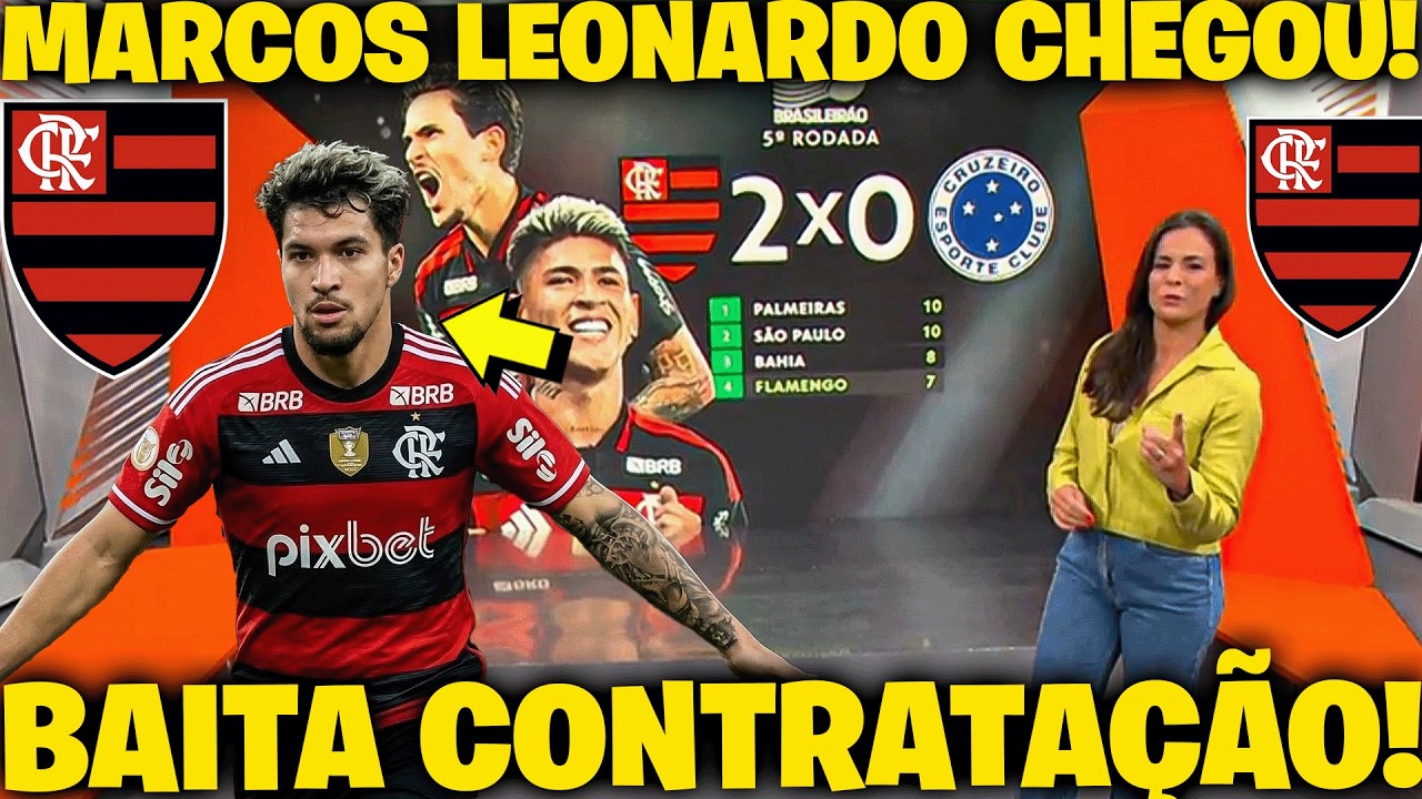 GLOBO ESPORTE RJ 12/03! MARCOS LEONARDO NO FLAMENGO E GERSON HUMILHADO PELO MALVADÃO