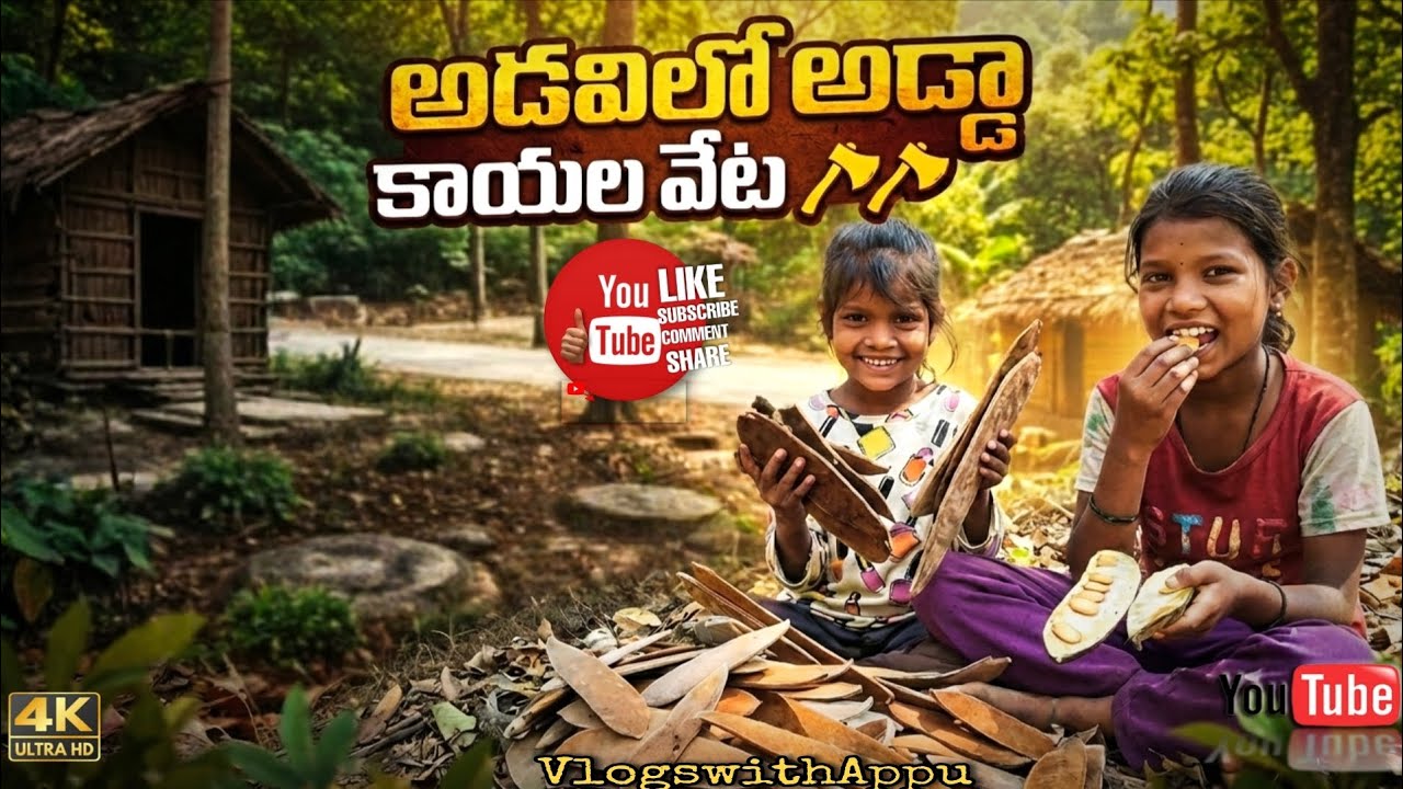 అడవిలో అడ్డా కాయల వేట 🪓🪓