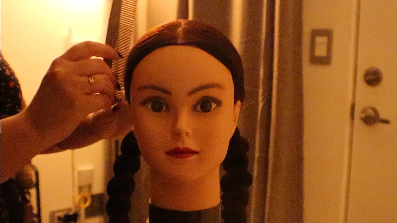 ASMR Relaxing Braiding Hair & Life Update 😴💆🏻‍♀️