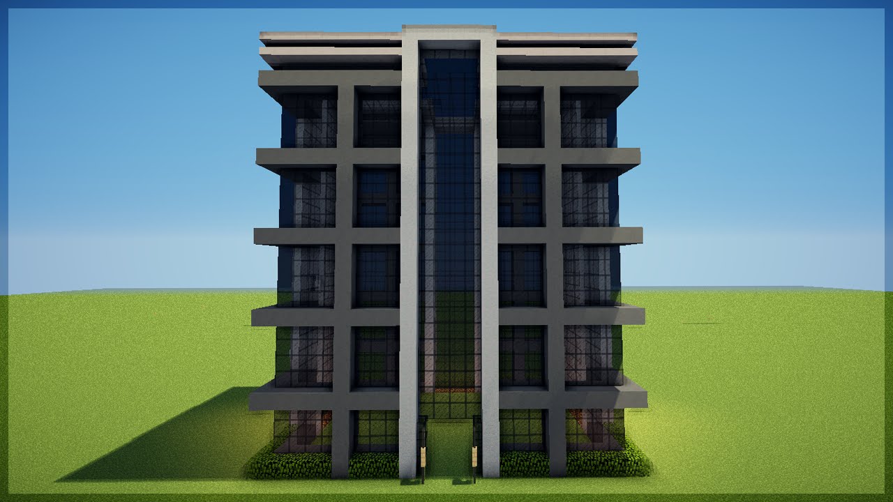 Minecraft: Como construir um Prédio Moderno 2