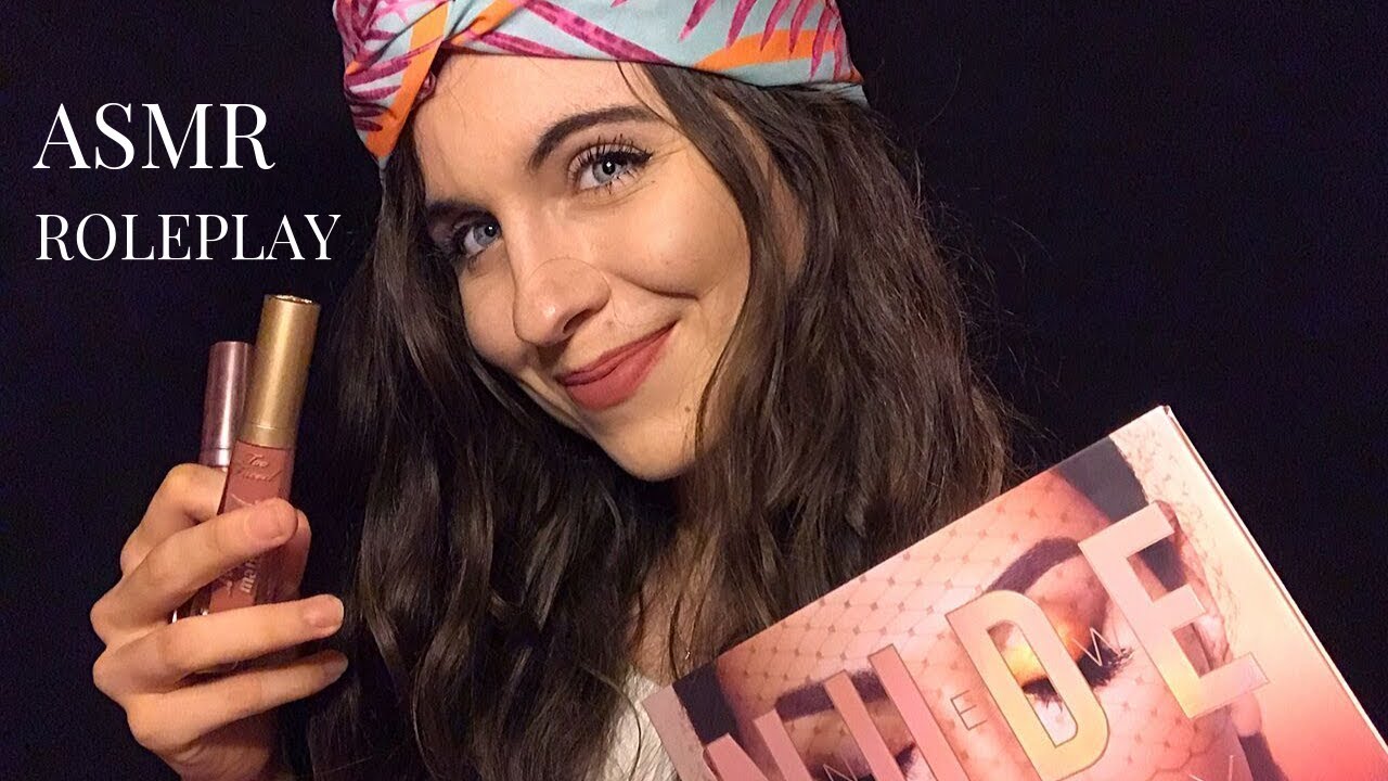 ASMR FRANCAIS 🌙 - ROLEPLAY : Je te maquille pour une soirée 💄