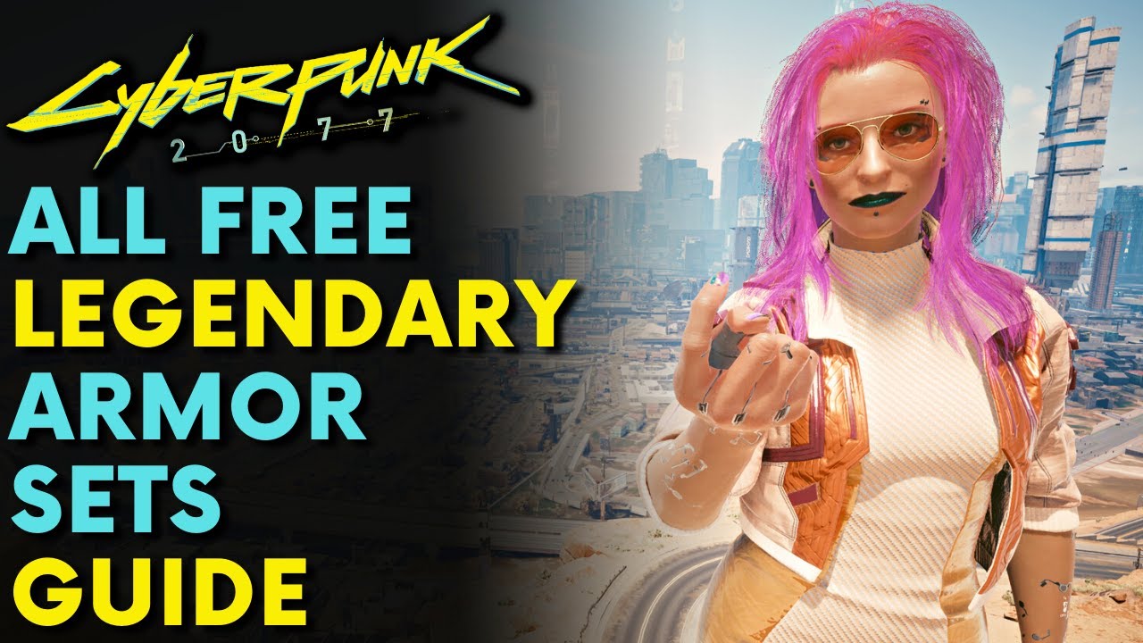 Cyberpunk 2077 - ALL FREE LEGENDARY ARMOR SETS | Legendary Clothes (Locations & Guide)