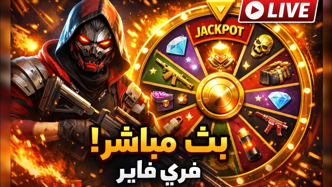 بت مباشر فري فاير رومات مسابقات على جواهر 💎