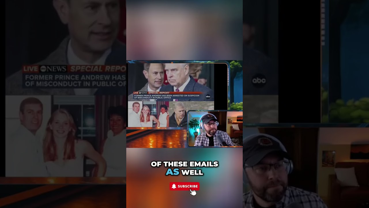 Prince Andrew's Secret Emails to Epstein EXPOSED! #shorts