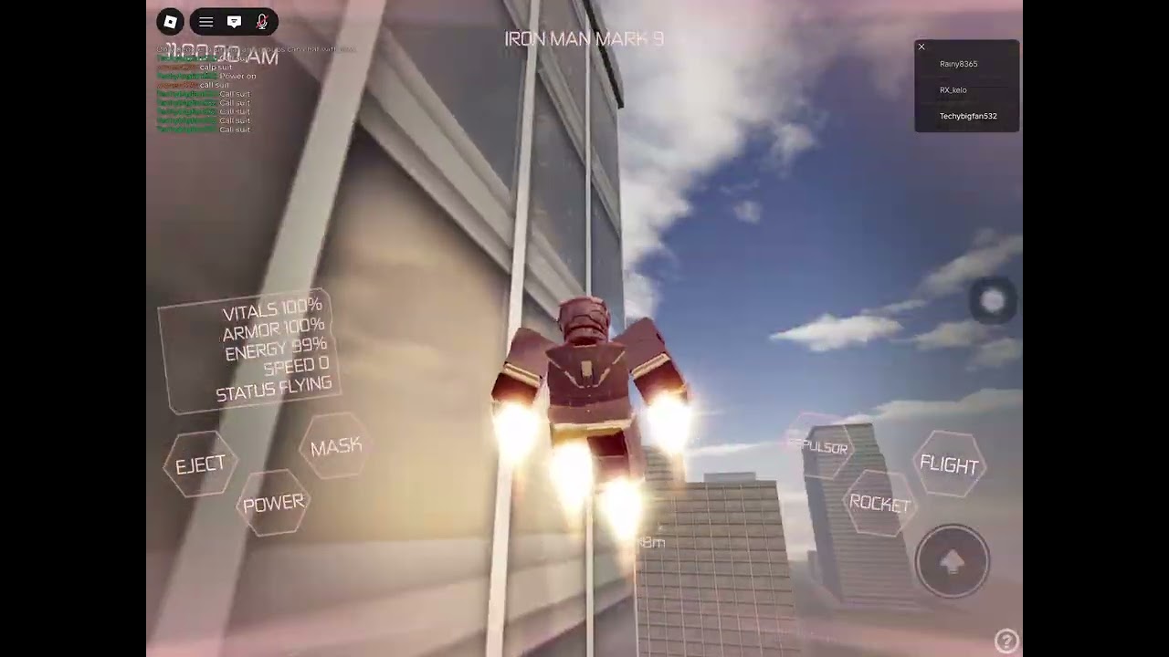 Iron Man suits up in Roblox 