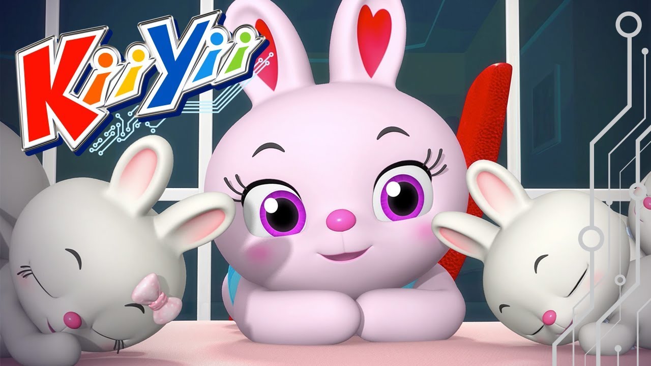 Sleeping Bunnies | Nursery Rhymes | By KiiYii! | ABCs and 123s