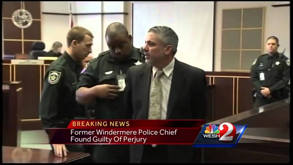 Windermere police chief sentenced to 8 years behind bars