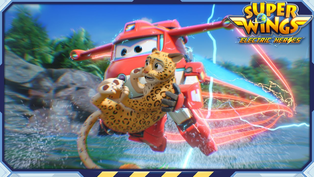 [SUPERWINGS8] Amazon Electric Adventure | Superwings Electric Heroes | S8 EP02