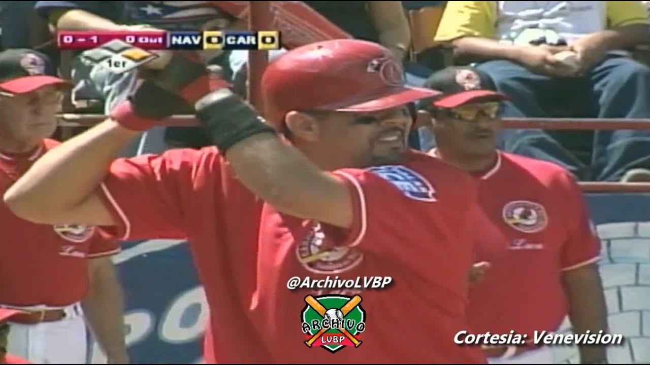 Jonron de Luis Sojo - Cardenales de Lara vs Navegantes del Magallanes Temp 2004-2005 LVBP