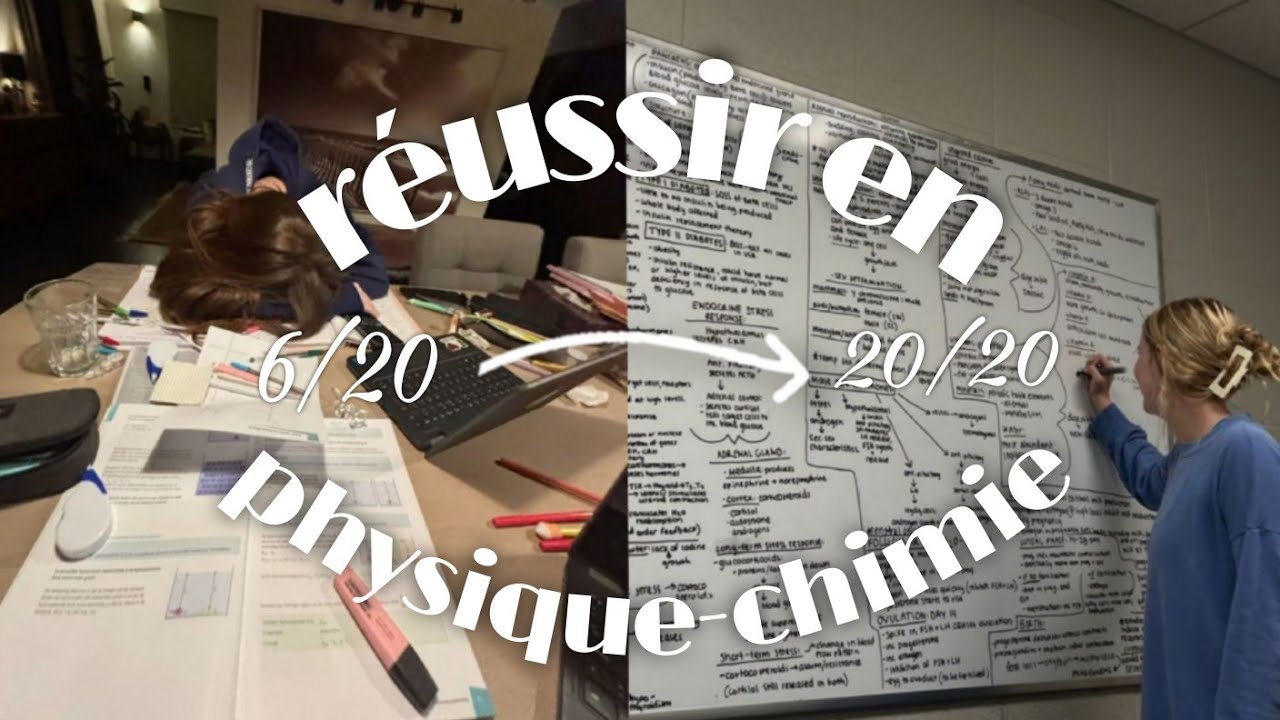 COMMENT AVOIR  20/20 A TON PROCHAIN CONTRÔLE DE PHYSIQUE-CHIMIE ?