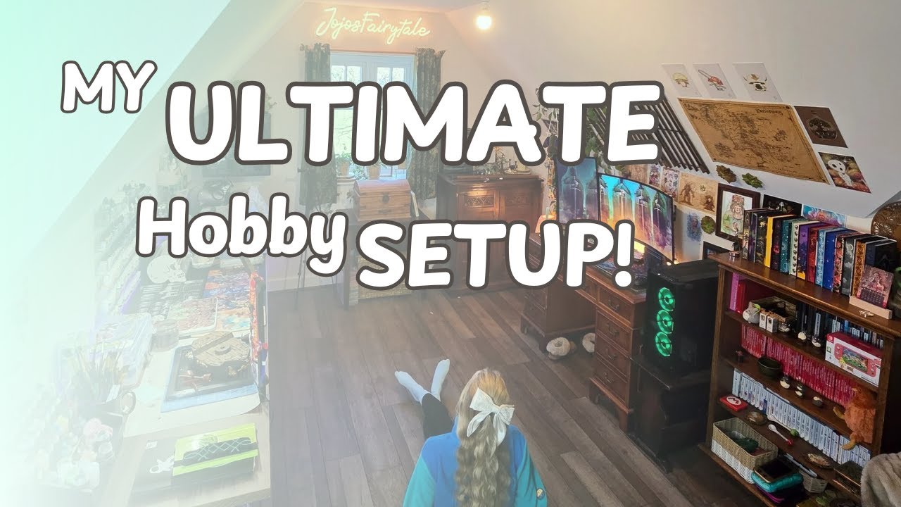 ULTIMATE Hobby Room Tour – Warhammer, MTG, D&D и многое другое!