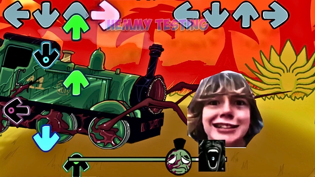 FNF Thomas and Friends ALL PHASES vs 67 KID meme REMIX Sings Chasing | FNF 67 Song PHONK Mods