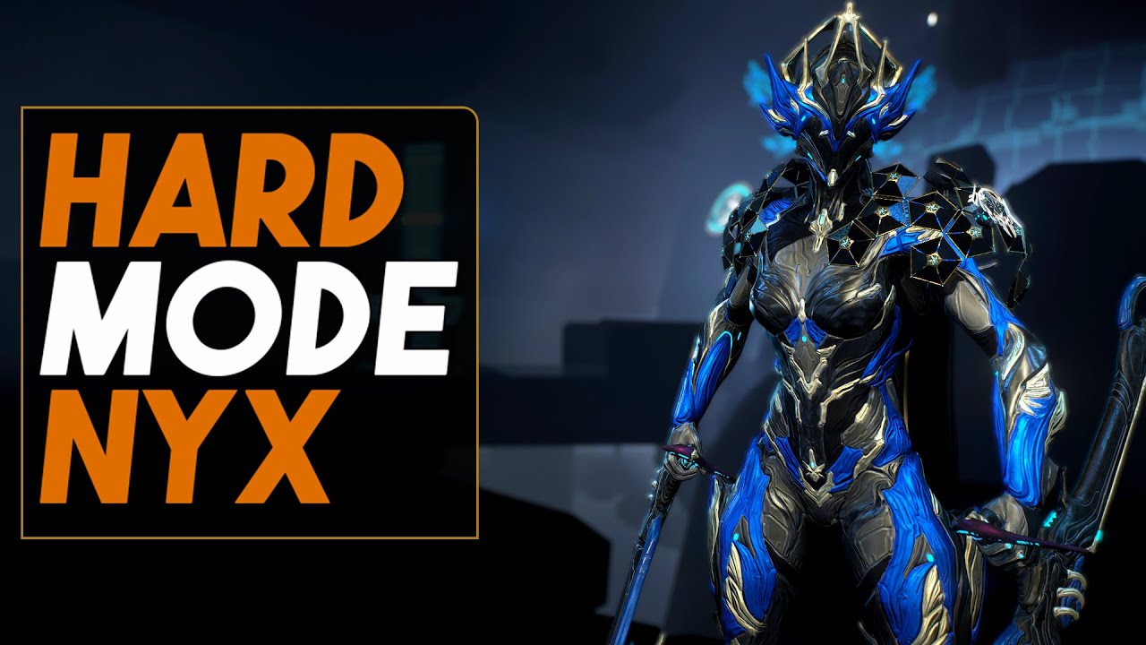 Warframe: Hard Mode NYX Is Amazing - Armor & Shields Gone
