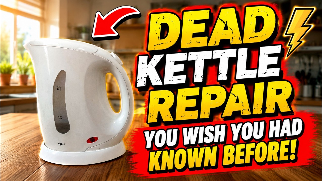 How To Fix An Electric Kettle That Doesn't Heat Up