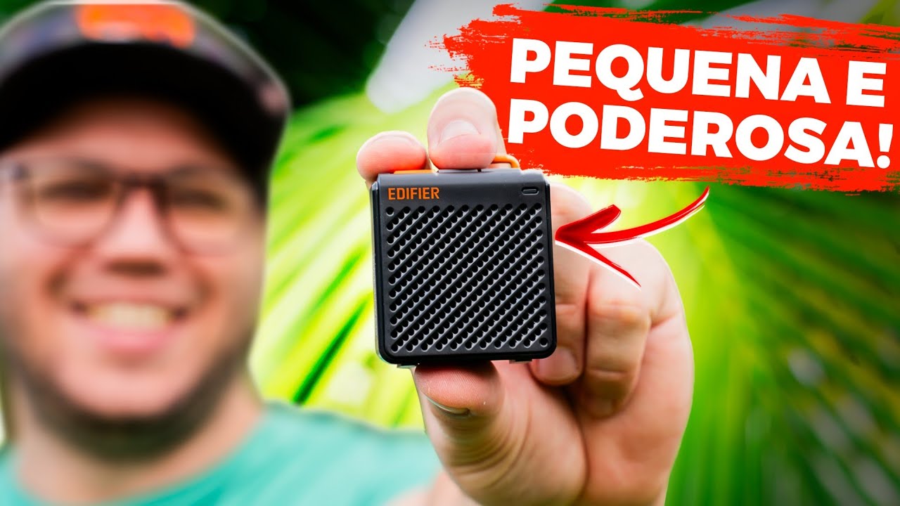 ESSA CAIXA DE SOM É UM ABSURDO, É PEQUENA MAIS TOCA MUITO E EM ALTO NÍVEL! Edifier MP85 - Review
