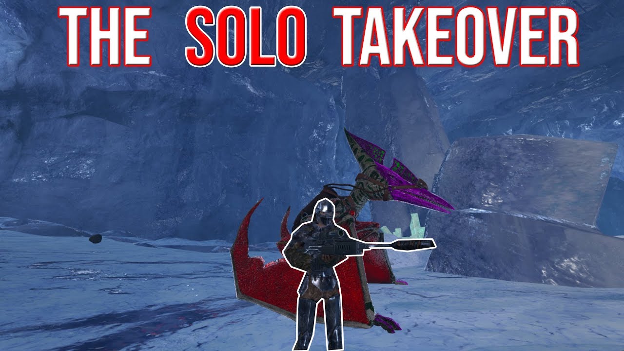 SOLO PLAYER DESTROYS THE ENTIRE SERVER  ... - ARK SOLO MTS PVP