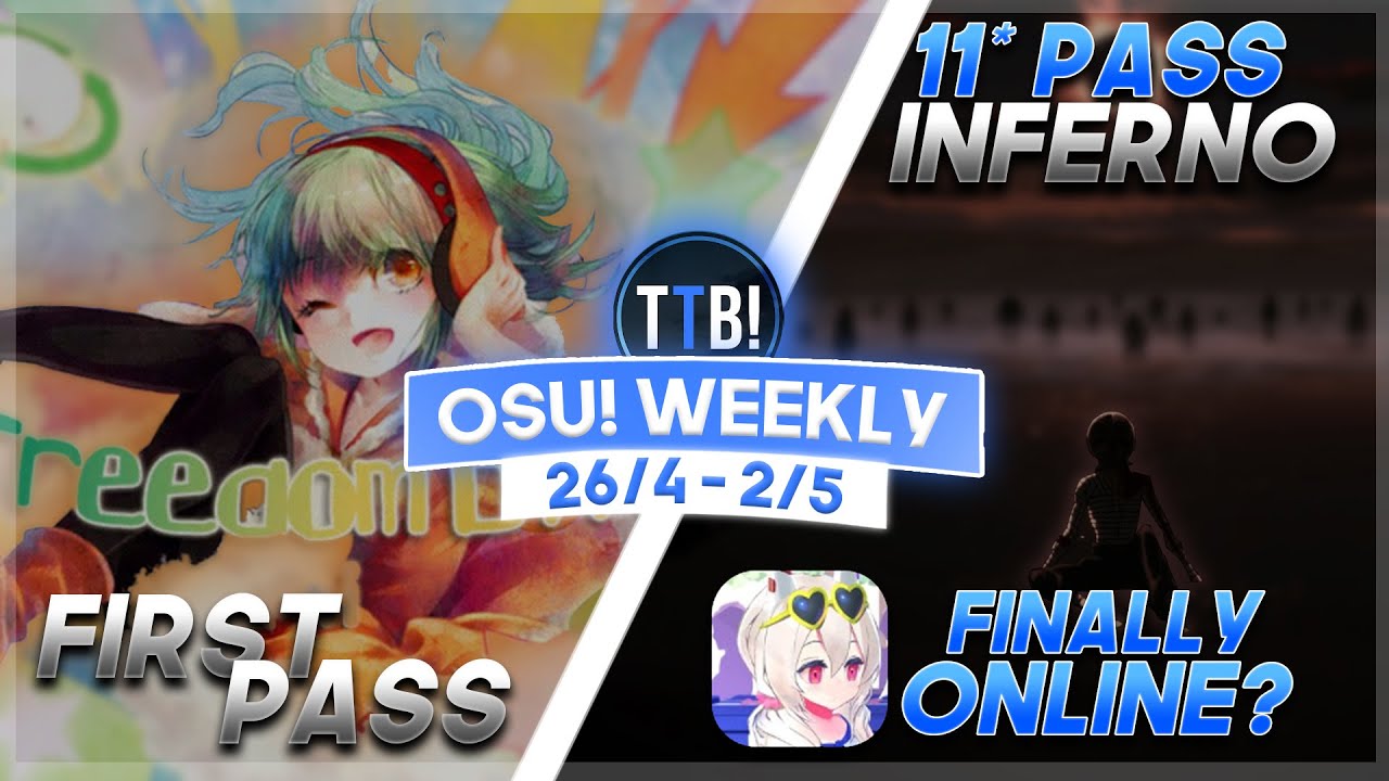Hvick225 Online!, Freedom Dive Arles + DT Inferno Pass!?, Nuclear Star FC & more! - osu! Weekly #114