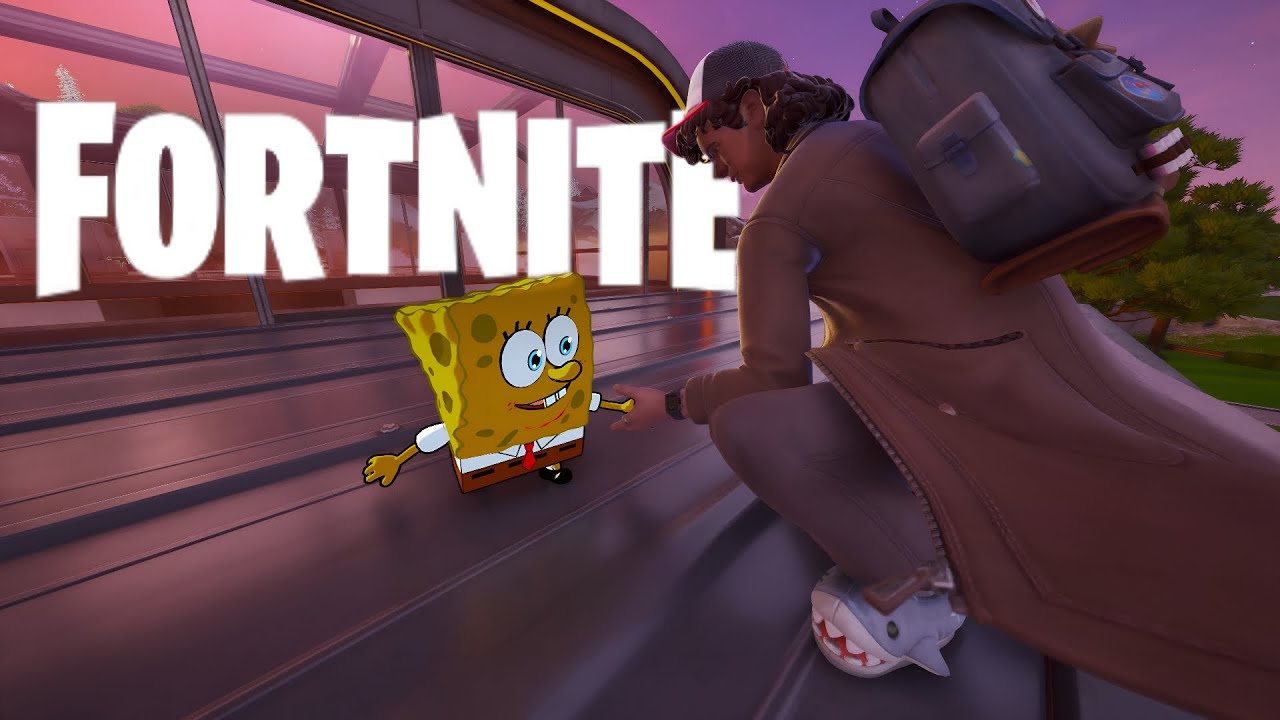 FINALMENTE COMPREI O BOB ESPONJA! 🧽 - FORTNITE