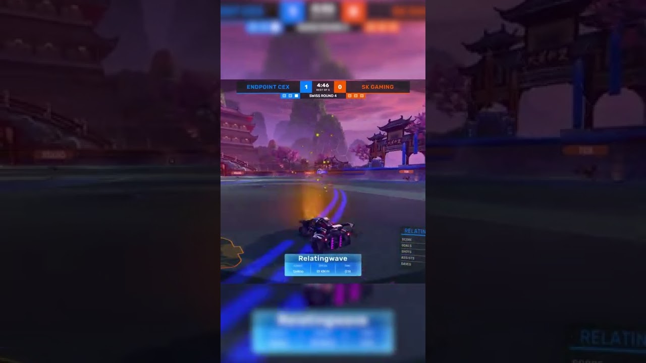 SICK GOAL FROM ROCKET LEAGUE PRO! 🚗🚀