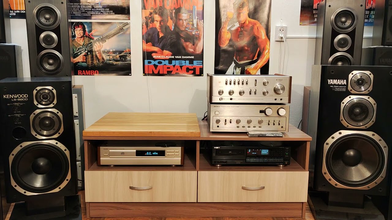 Сравнение звука акустики - Yamaha NS-700X Monitor vs Kenwood LS-880D