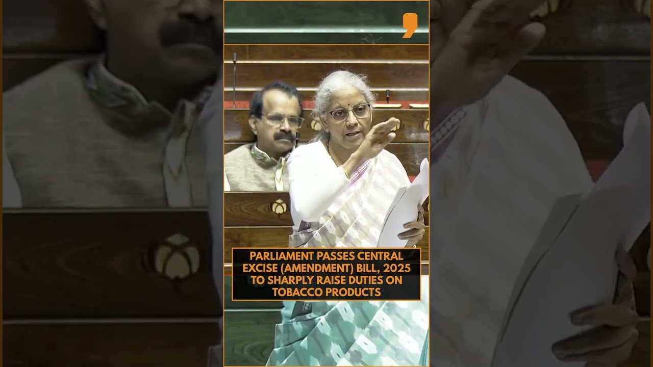 Parliament Passes Big Tobacco Tax Hike Bill | Cigarette Duty Jumps Up to ₹11,000 | News9