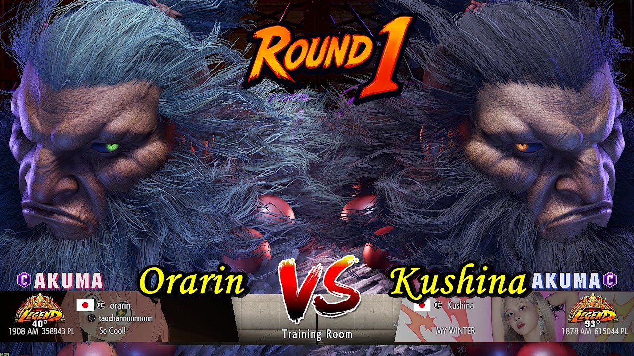 Orarin (Akuma) VS (Akuma) Kishuna - Street Fighter 6 - High Level Gameplay