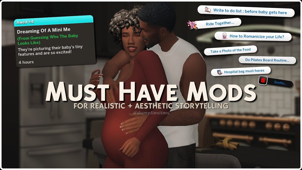 20+ Must Have Mods for Realistic & Aesthetic Gameplay + Links | The Sims 4