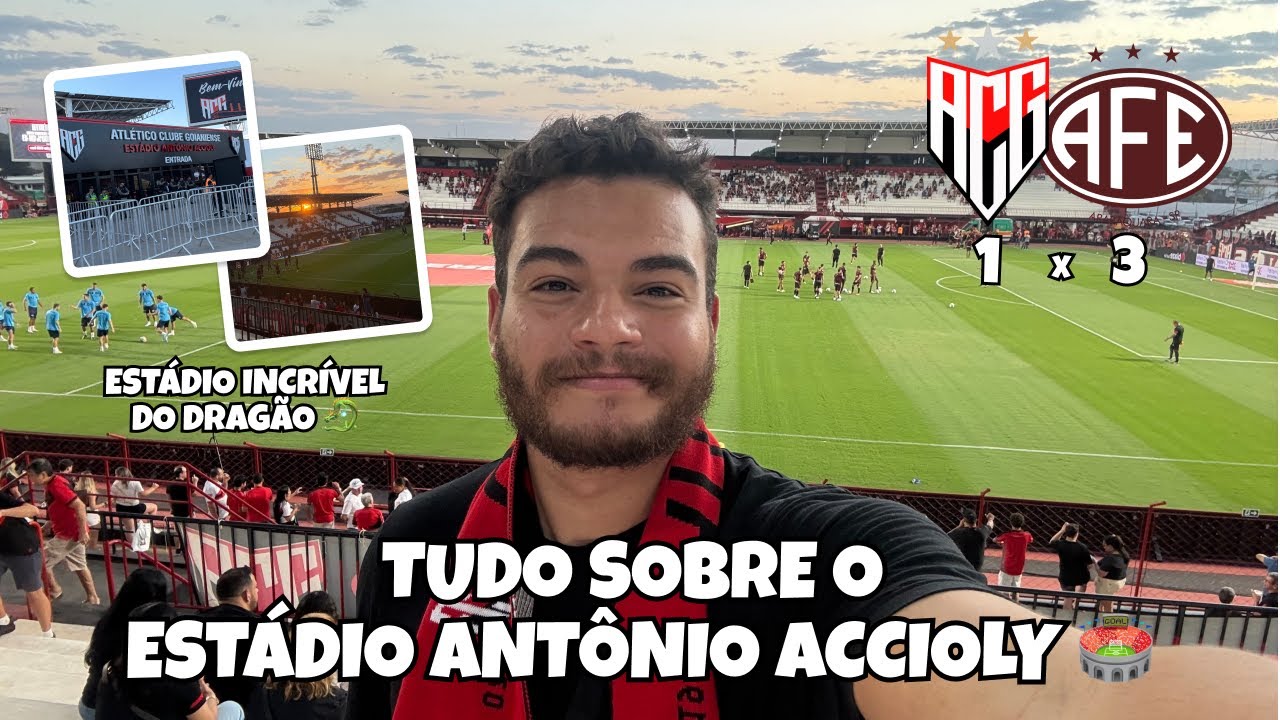 CONHECENDO O ESTÁDIO ANTONIO ACCIOLY E ASSISTINDO UM JOGO DO ATLÉTICO GOIANIENSE 🏟🐉