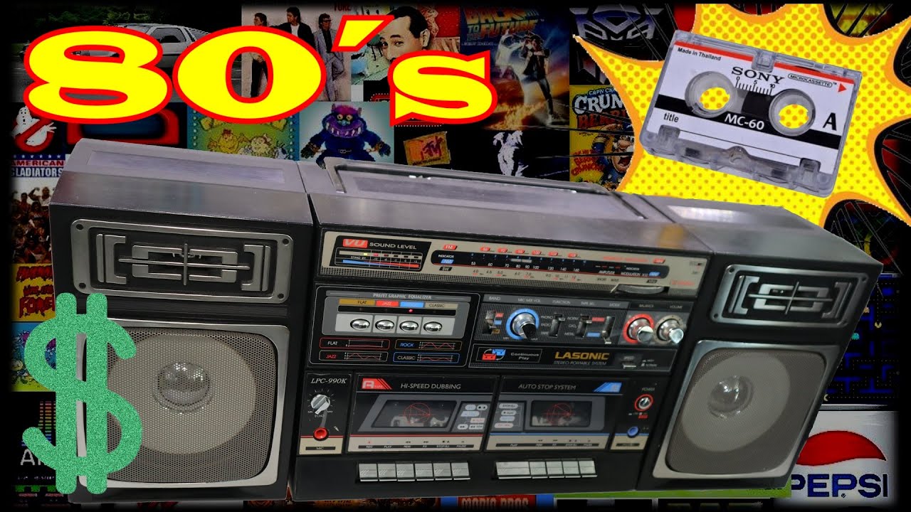 ‼️Grabadora Lassonic de los 80´s // Restauración‼️🤯😮