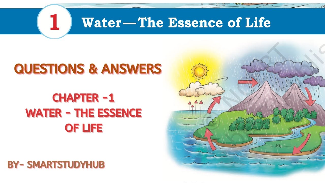 Question Answers ONLY |  Class-5 | Chapter 1 - Water- The Essence of Life | NCERT | 2025