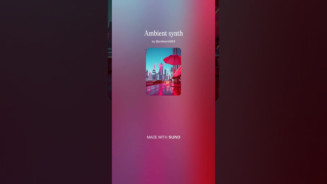 Ambient - Car Music - Synth