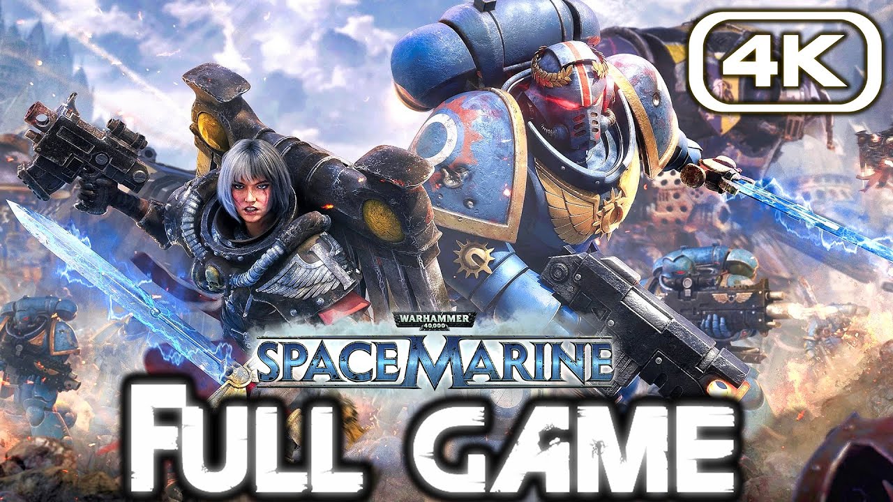 WARHAMMER 40,000 SPACE MARINE Gameplay Walkthrough FULL GAME (4K 60FPS) No Commentary