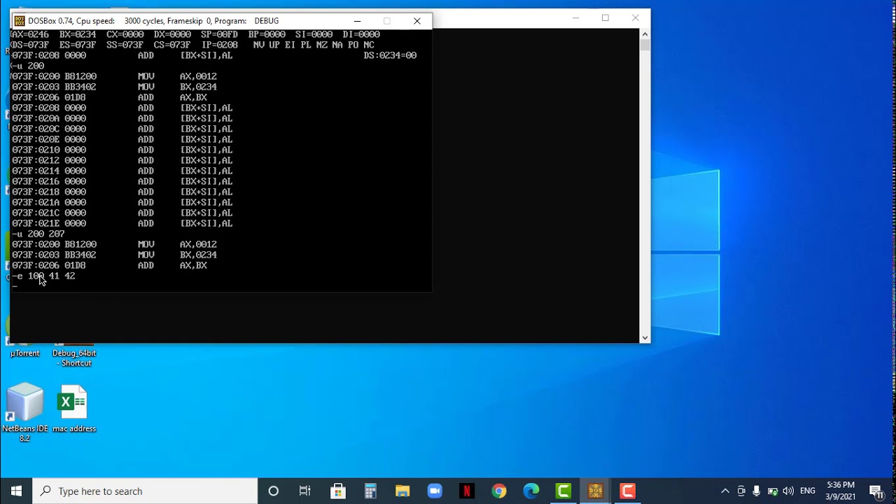 Debug Commands
