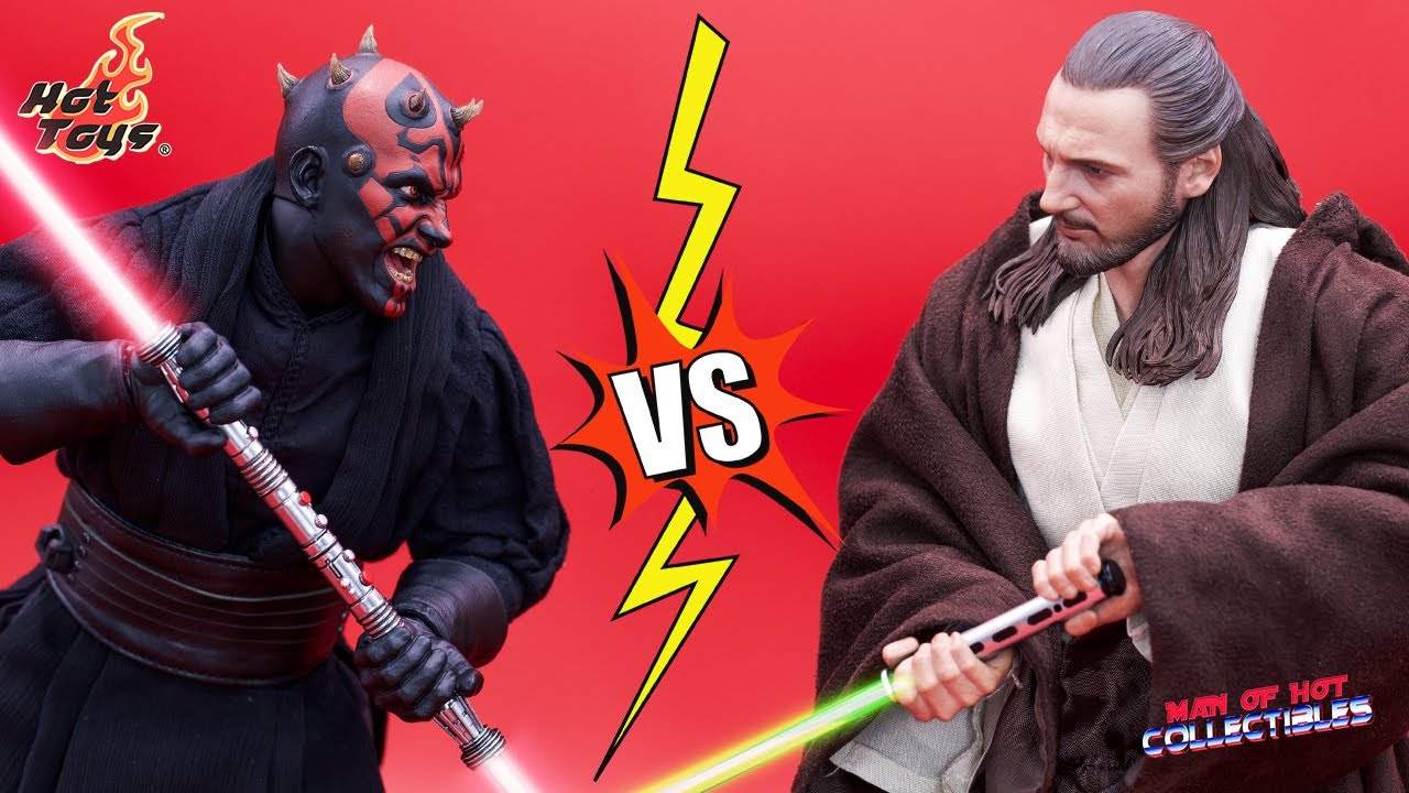 HOW TO POSE: Hot Toys Qui-Gon Jinn (Feat. Hot Toys Darth Maul)